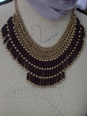 Bohemian Statement Bib Necklace